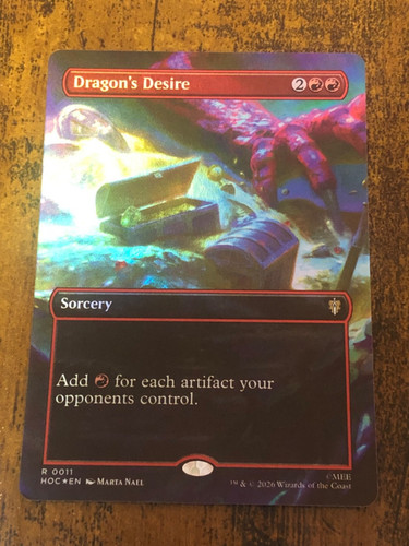 Dragon desire 0011 - 0011, foil