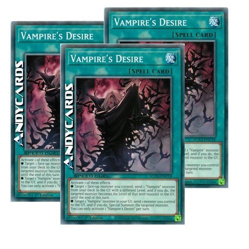 Vampire desire speed - vampire's, (speed