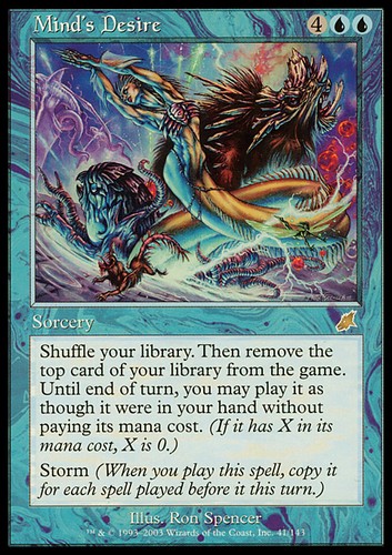 Mtg mind desire - mind's,