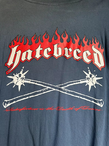 Shirt hatebreed satisfaction - t-shirt,