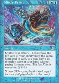 Magic mtg mind desire - mtg,